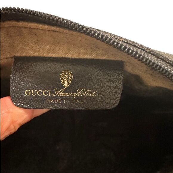 Gucci Cream and Navy Ophidia Crossbody Bag with Iconic Style - Picture 10 of 14